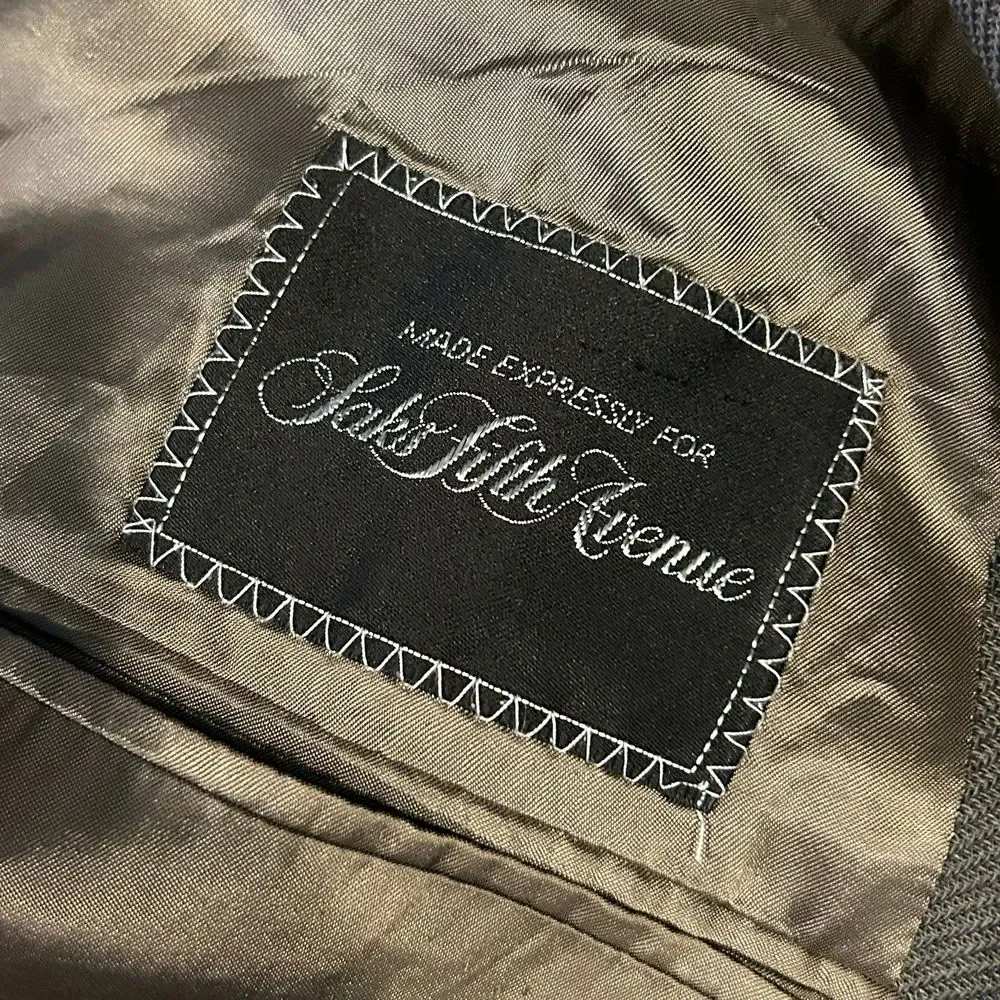 Giorgio Armani Le Collezioni‎ Wool Blazer Jacket 43L